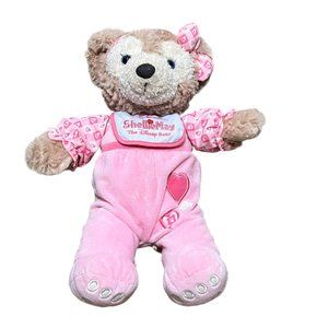 Disney Parks ShellieMay First Bear Pink Suit Plush Toy 12"